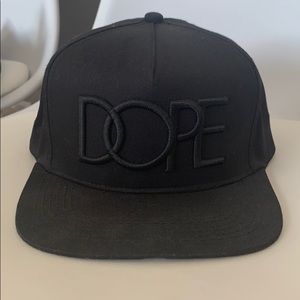 Black DOPE hat